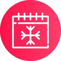 vinter- kreativ ikon design vektor