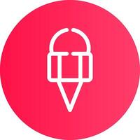 Eis kreatives Icon-Design vektor