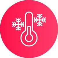 Temperatur kreatives Icon-Design vektor