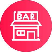 Bar kreatives Icon-Design vektor