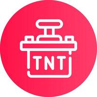 tnt kreatives Icon-Design vektor