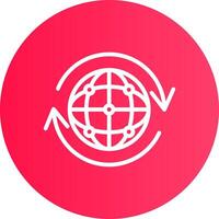 weltweites kreatives Icon-Design vektor