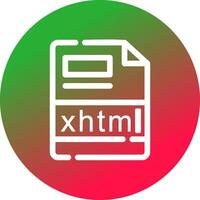 xhtml kreativ Symbol Design vektor