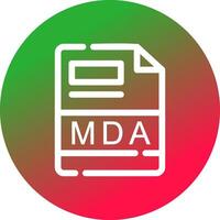 mda kreativ Symbol Design vektor