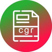 cgr kreativ ikon design vektor