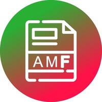 amf kreativ ikon design vektor