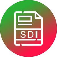 sdi kreativ Symbol Design vektor