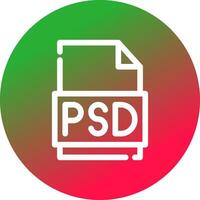 psd fil kreativ ikon design vektor