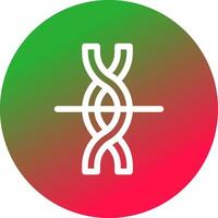 DNA-kreatives Icon-Design vektor