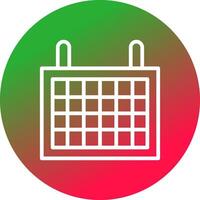 Kalender kreatives Icon-Design vektor