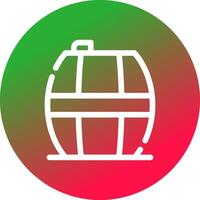 Barrel kreatives Icon-Design vektor