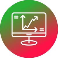 Statistiken kreativ Symbol Design vektor