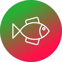 fisk kreativ ikon design vektor