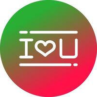 liebe kreatives Icon-Design vektor