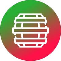 Barrel kreatives Icon-Design vektor