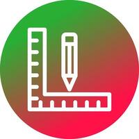 kreatives Icon-Design mit Bleistift vektor