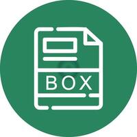 Box kreatives Icon-Design vektor