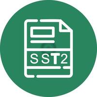 sst2 kreativ Symbol Design vektor