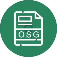 osg kreativ Symbol Design vektor