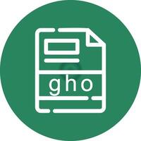 gho kreativ Symbol Design vektor