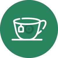 Teetasse kreatives Icon-Design vektor