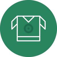 Shirt kreatives Icon-Design vektor