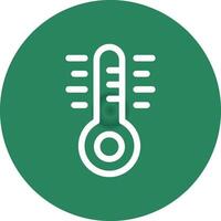 Thermometer kreatives Icon-Design vektor