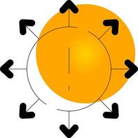 Diversifikation kreativ Symbol Design vektor