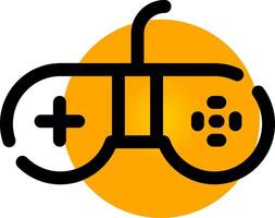 Gamepad kreativ Symbol Design vektor