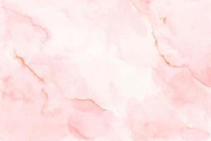 Aquarell Hintergrundtextur weiches Rosa und Gold. vektor