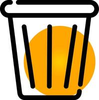 Trash-kreatives Icon-Design vektor