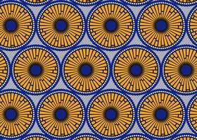 Afrikanischer Wachsdruckstoff, ethnische handgefertigte Ornamente für Ihr Design, afro-ethnische Blumen und geometrische Elemente mit Stammesmotiven. Vektor-Textur, Afrika gestreifte nahtlose Textil-Ankara-Mode-Stil vektor