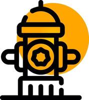 Hydrant kreatives Icon-Design vektor