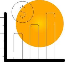 Statistiken kreatives Icon-Design vektor