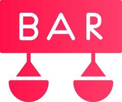 Bar kreatives Icon-Design vektor