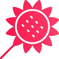 Sonnenblume kreatives Icon-Design vektor