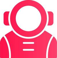 astronaut kreativ ikon design vektor
