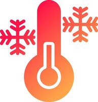 Temperatur kreatives Icon-Design vektor