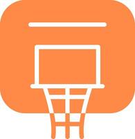 Basketball kreatives Icon-Design vektor