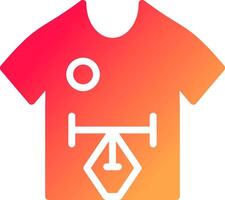 T-Shirt kreatives Icon-Design vektor