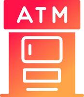 atm kreatives Icon-Design vektor