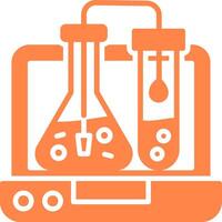 Chemie kreatives Icon-Design vektor