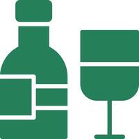 Wein kreatives Icon-Design vektor