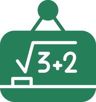 Whiteboard kreatives Icon-Design vektor