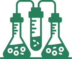 Chemie kreatives Icon-Design vektor