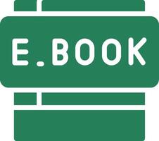 ebooks kreativ Symbol Design vektor