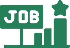 Job kreatives Icon-Design vektor