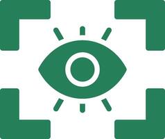 Auge kreatives Icon-Design vektor