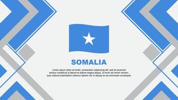 somalia flagga abstrakt bakgrund design mall. somalia oberoende dag baner tapet vektor illustration. somalia baner