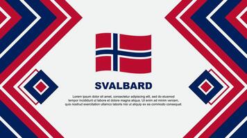 Spitzbergen Flagge abstrakt Hintergrund Design Vorlage. Spitzbergen Unabhängigkeit Tag Banner Hintergrund Vektor Illustration. Spitzbergen Design